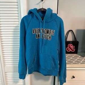 Abercrombie & Fitch Vibrant Blue Hoodie
